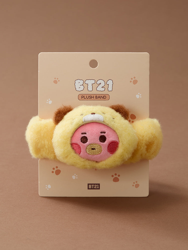 BT21 More Fluffy Face Doll Band