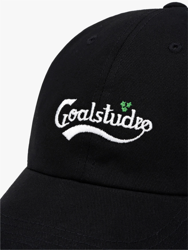 GOAL STUDIO VINTAGE BALL CAP-BLACK (Worn by Byeonwooseok)