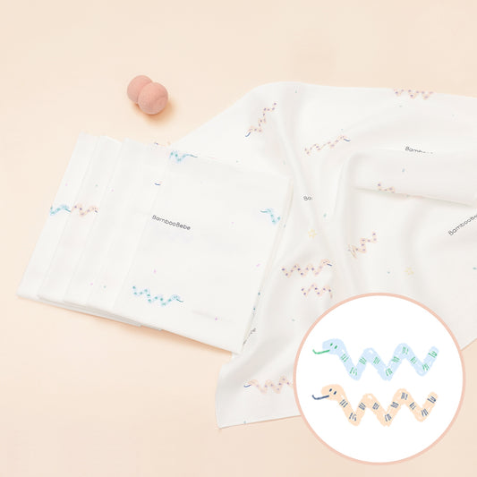 Signature Embossed Handkerchief_Cheerful Bae Yam 6 pieces