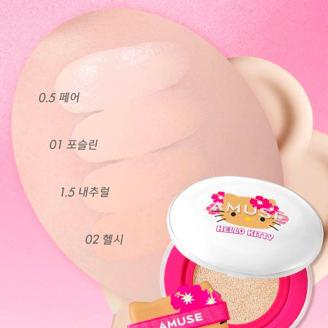 Amuse Ceramic Skin Perfector Cushion Refill Limited Edition+ Refill Gift
