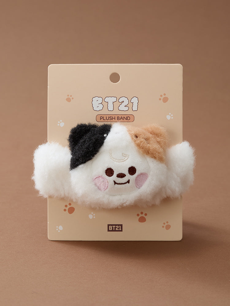 BT21 More Fluffy Face Doll Band