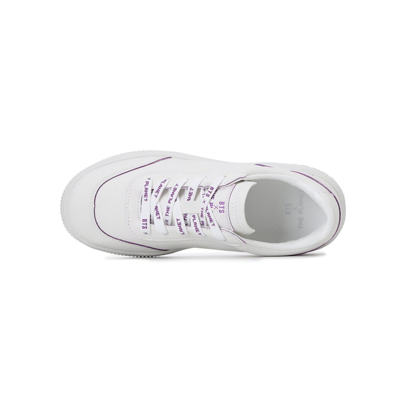 BTS x The Planet White Edge Sneakers