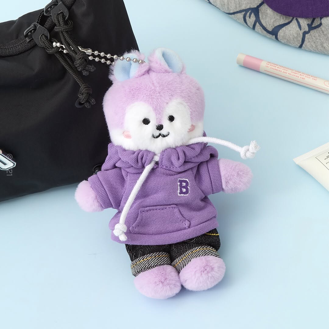 BT21 PETIT CLOSET PLUSH KEYRING