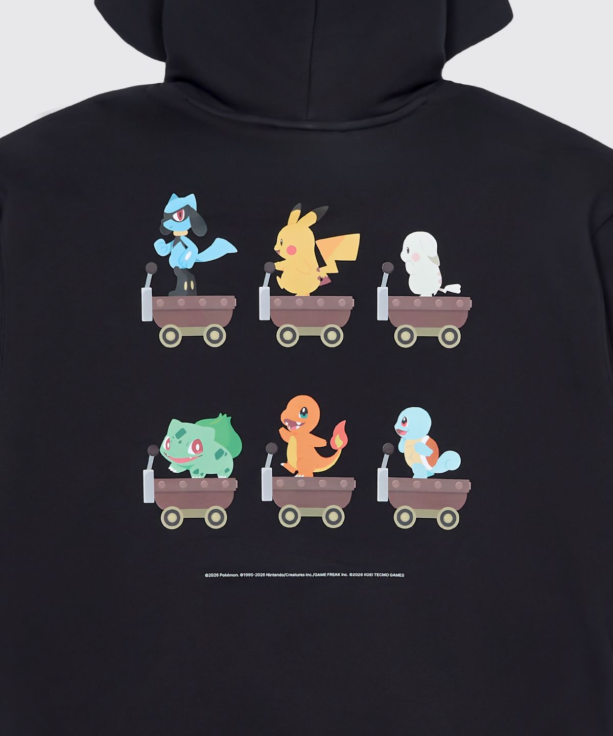 Pokemon Pokopia Mining cart character hoodie
