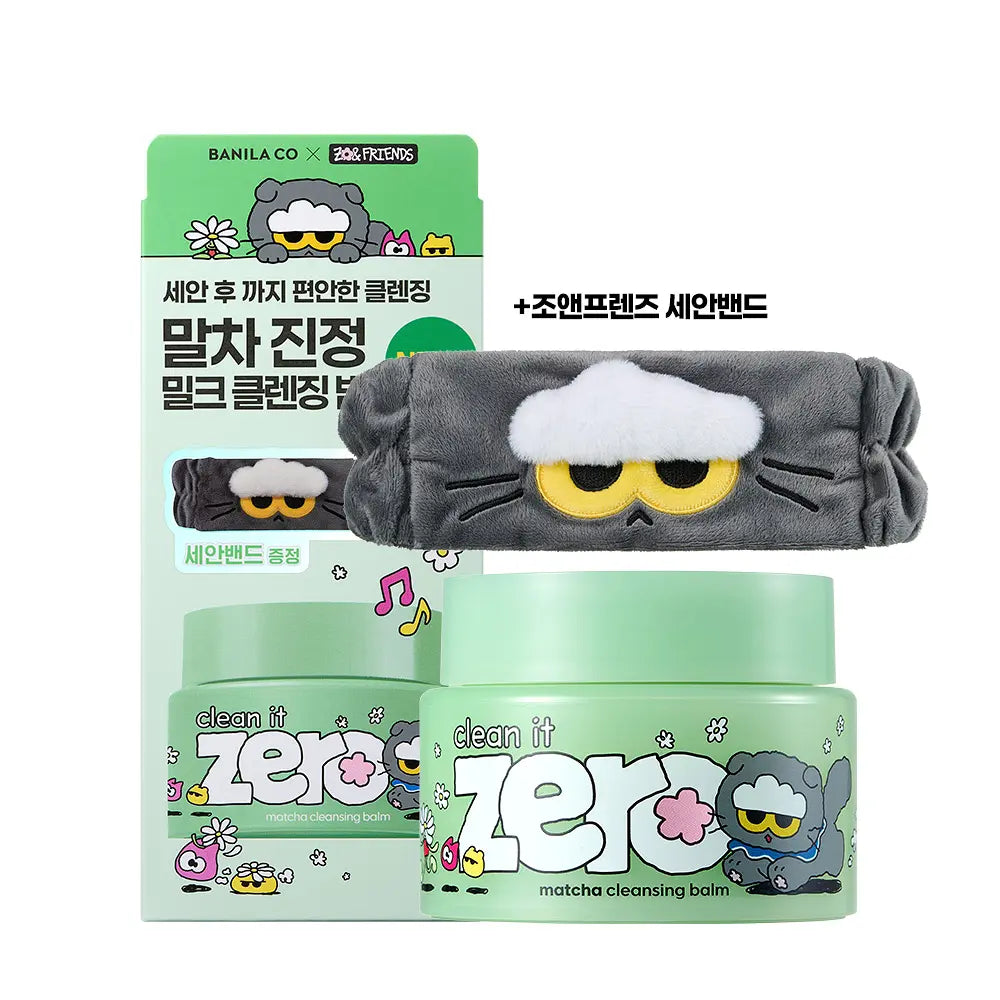 Banila Co Clean It Zero Matcha Cleansing Balm 100ml (+ Zo& friends Face Wash Band)