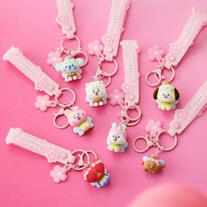 BT21 Spring Fairy Figurine Keyring