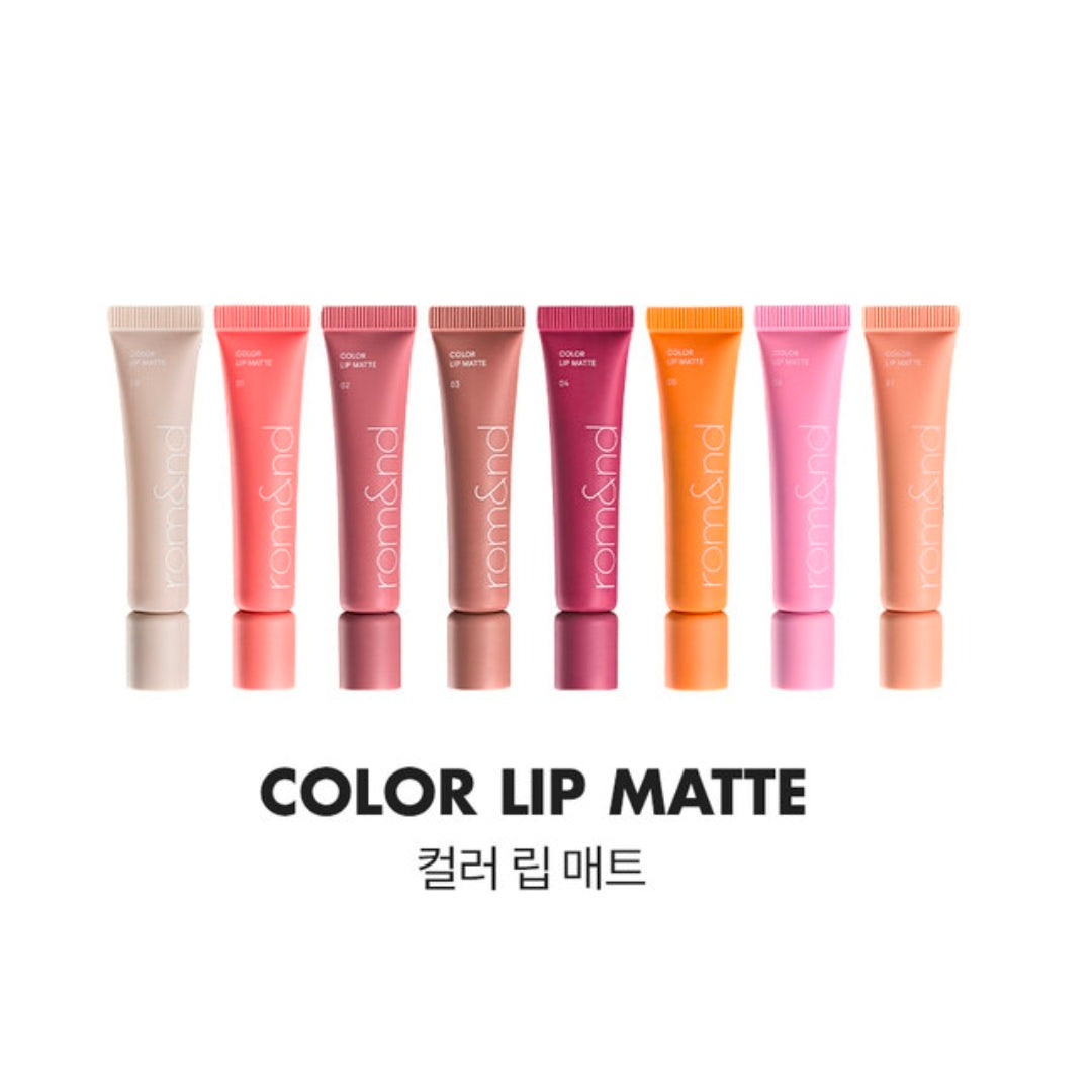 Rom&nd Color Lip Matte #8 All Colors