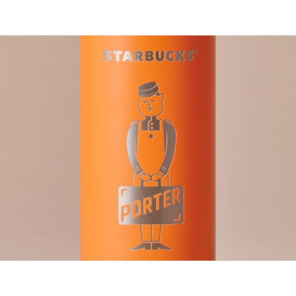 STARBUCKS x PORTER Japan Stainless Steel Bottle 355ml
