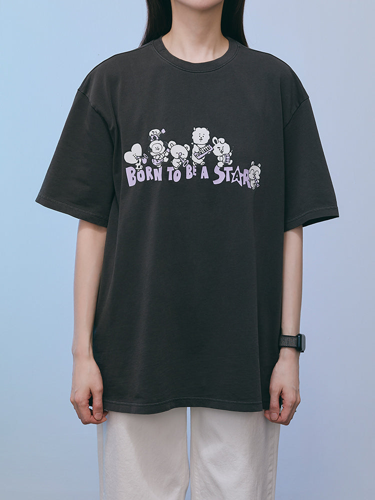 BT21 Band Short Sleeve T-Shirt
