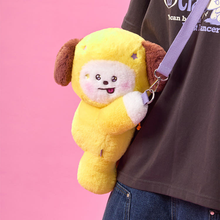 BT21 Hug Me Plush Crossbody Bag The Journey