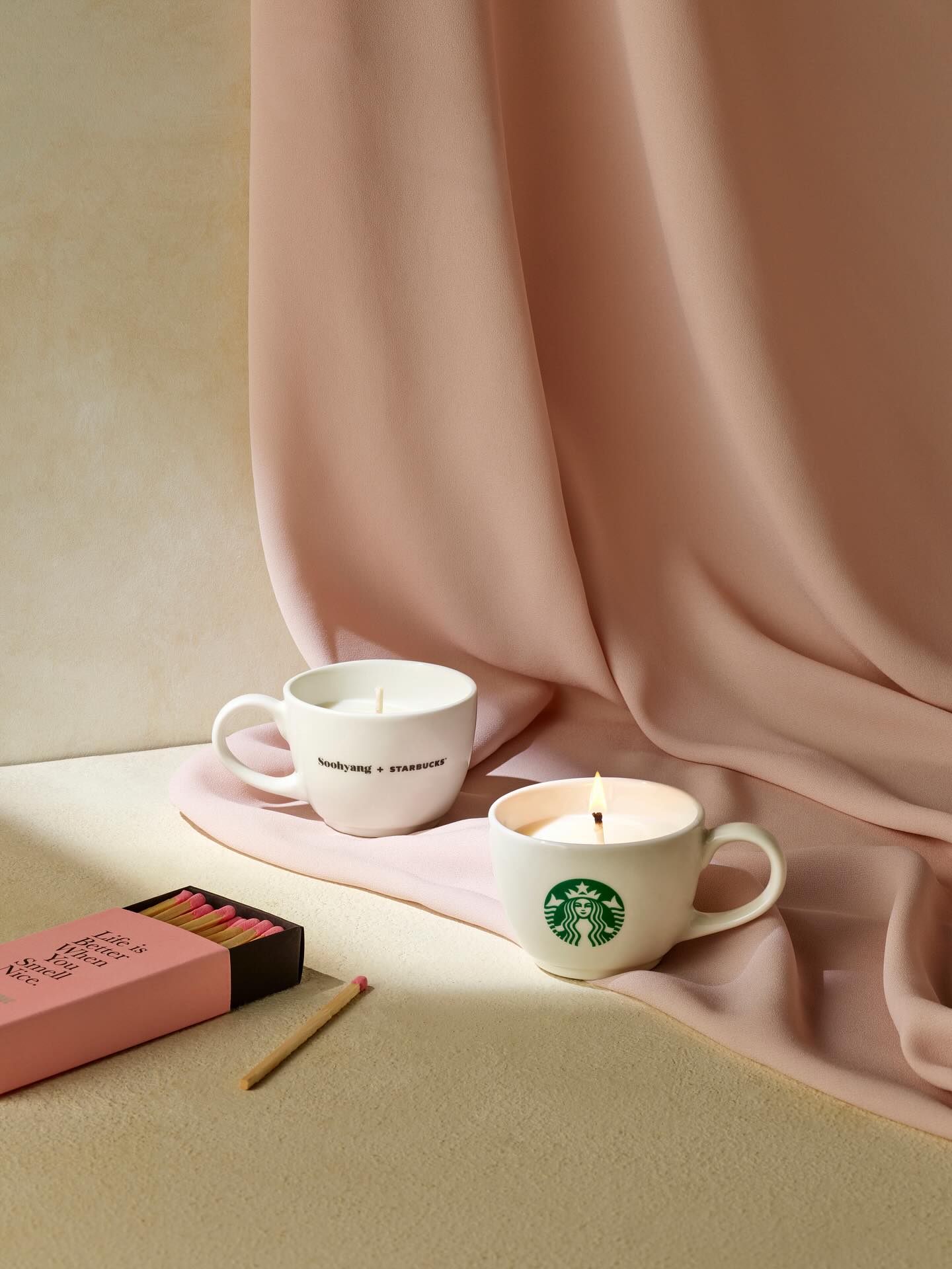 Soohyang x Starbucks Scented Candle