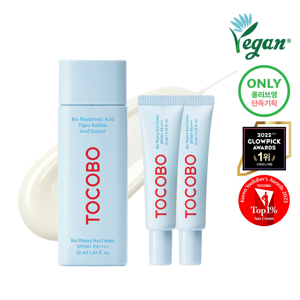 Tocobo Bio Watery Sun Cream Planning (50ml+10ml*2ea) SPF50+ PA++++