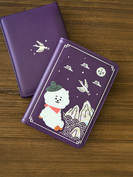 BT21 BABY Premium K Edition Mother-of-pearl Graphic Passport Case