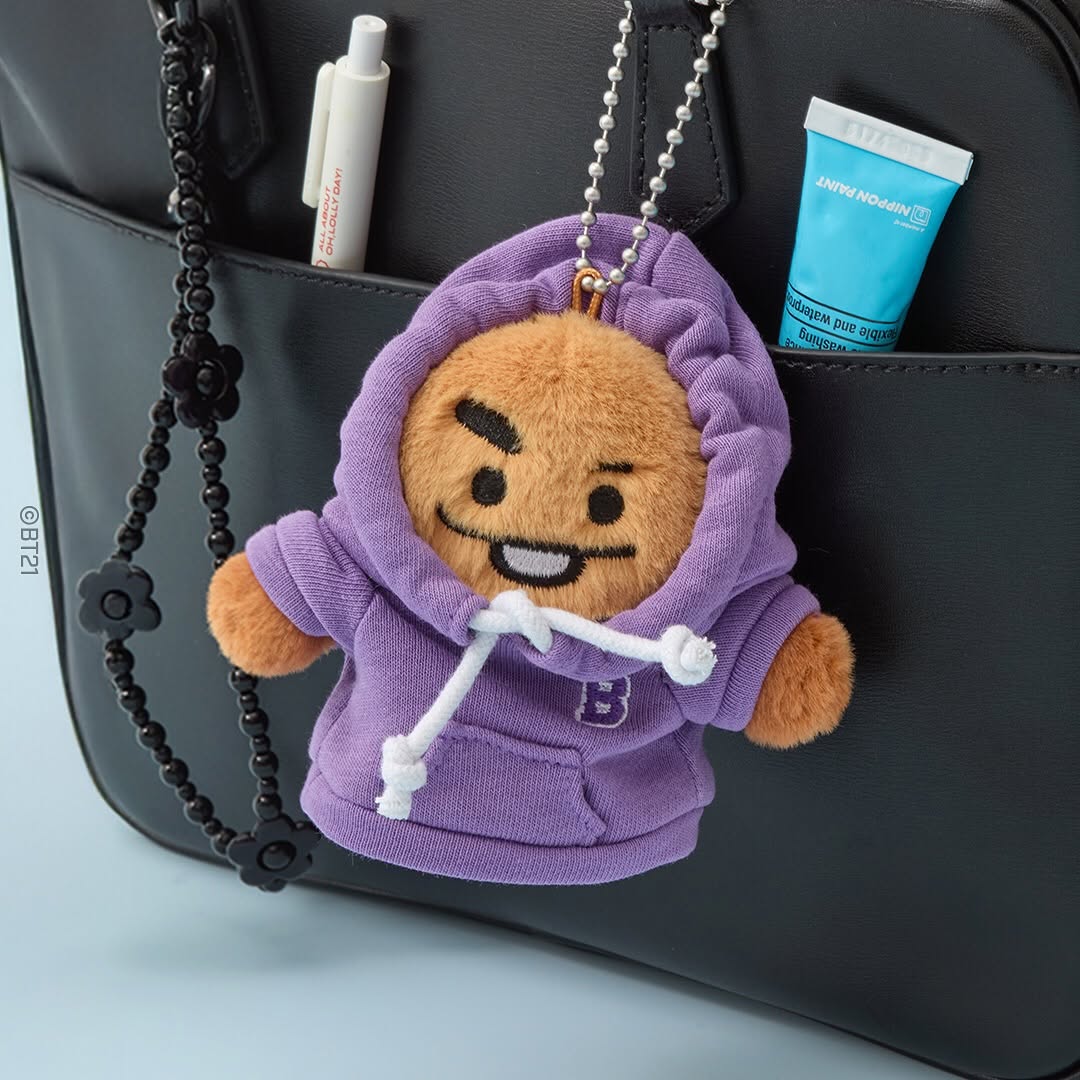 BT21 PETIT CLOSET PLUSH KEYRING