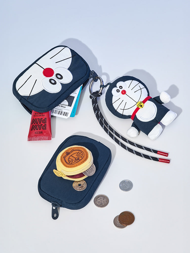 【哆啦A梦版】领夹钱包 & 铜锣烧贴纸套装