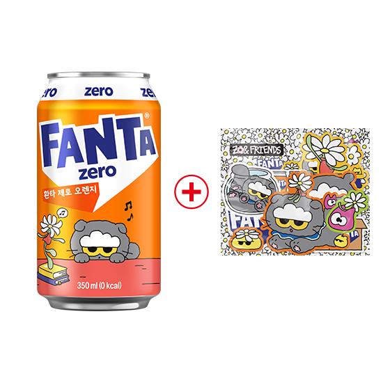 Fanta Zo& Friends Edition Sticker Only (No Drink)