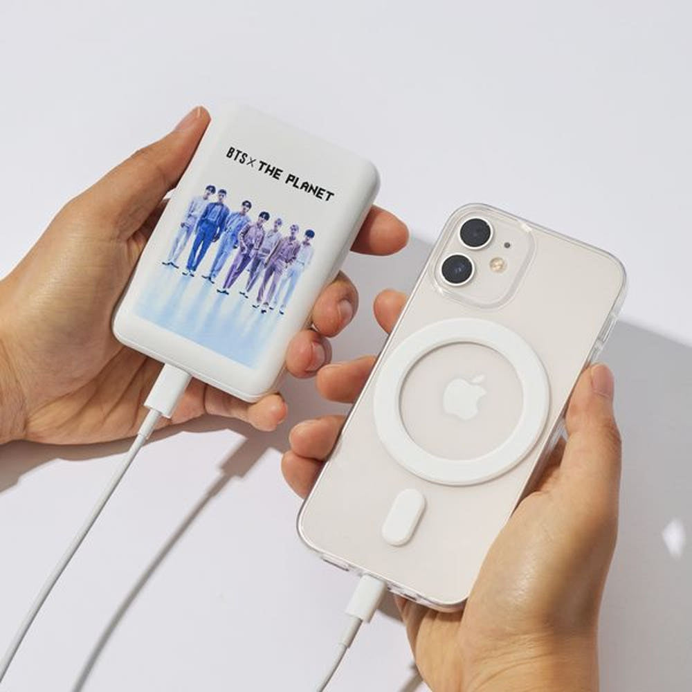 BTS 20W Fast Charging MagSafe Wireless Power Bank 5000mAH
