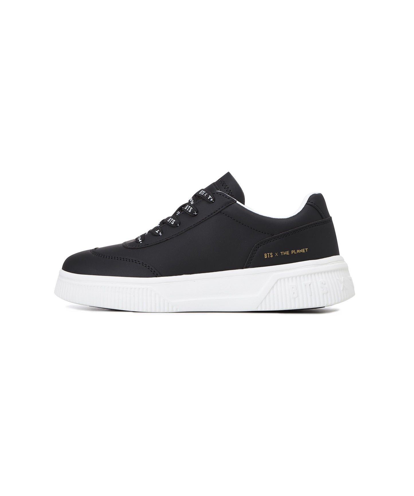 BTS x The Planet Black Edge Sneakers