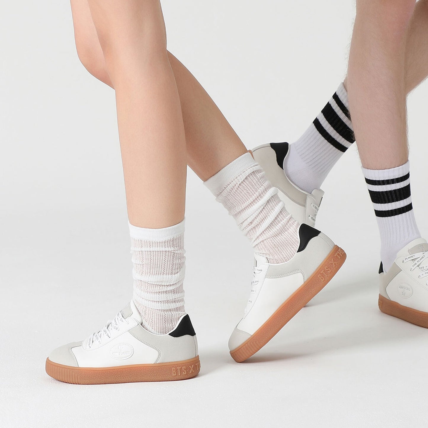 BTS x The Planet White SD Sneakers