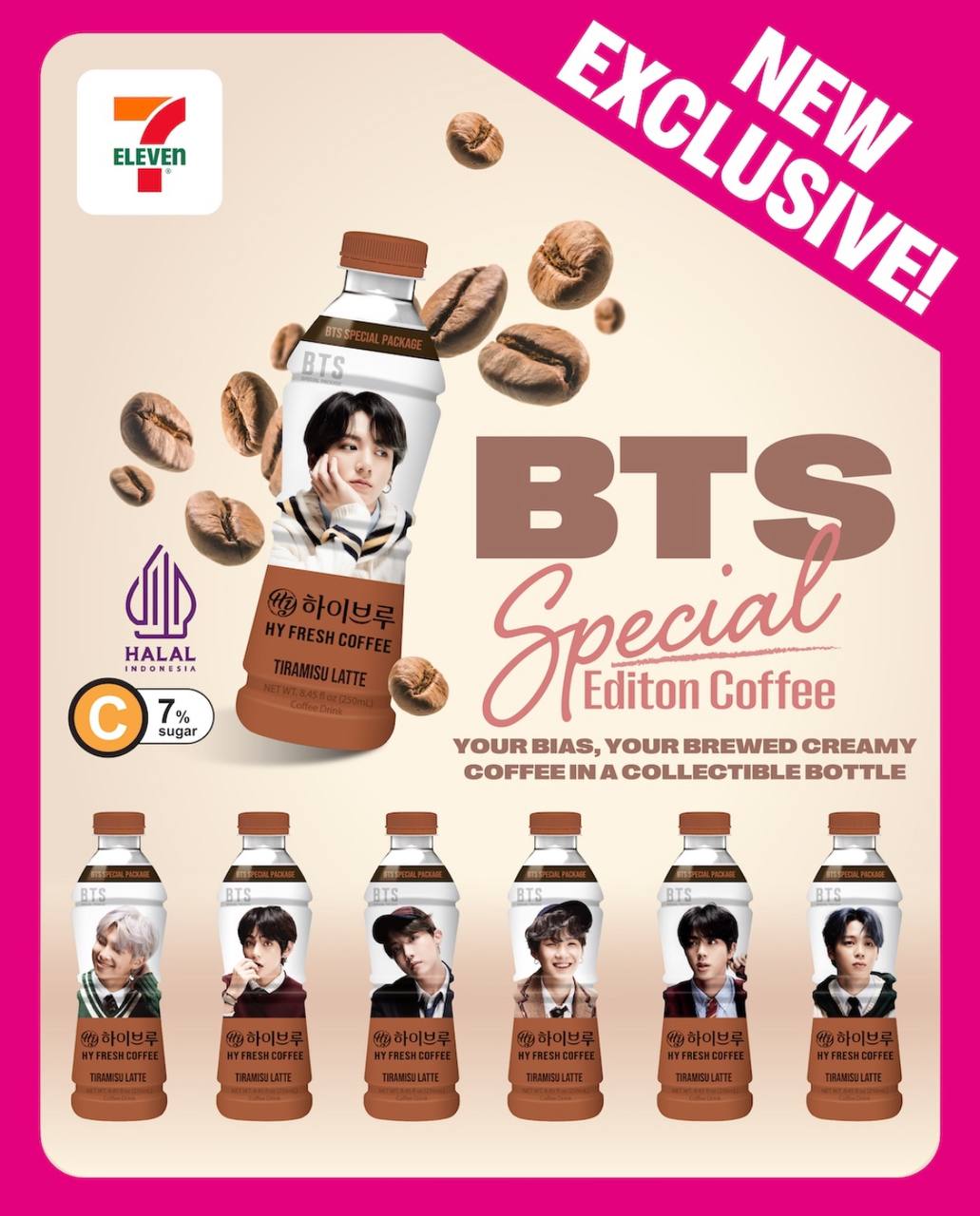 BTS Coffee Bottle Only