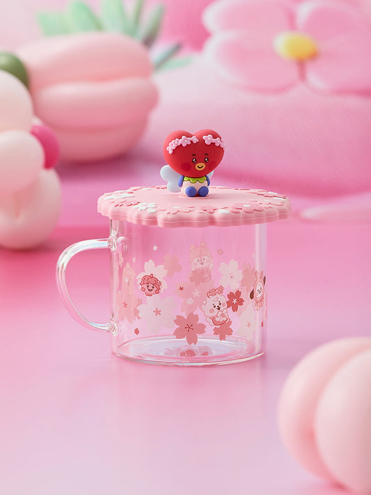 BT21 Spring Fairy GLASS UP & LID (11oz