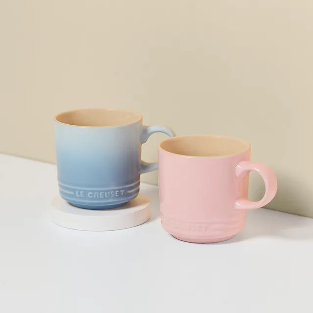 Le Creuset Pastel French Mug 2-Piece Set