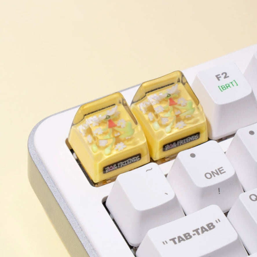 Zo&Friends and Resin Keycaps