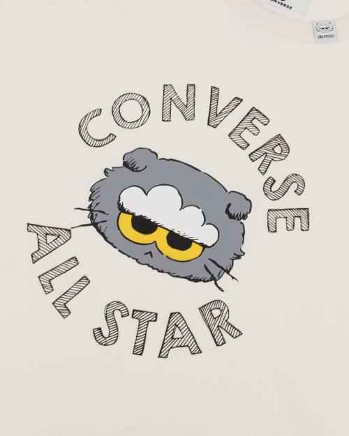 Converse x Zo&friends Crew Neck Top Classic Ivory