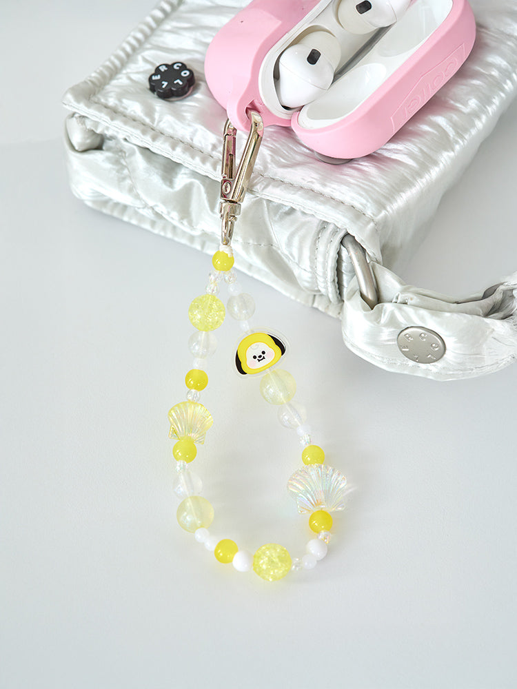 BT21 Baby Pearl Bead Keychain