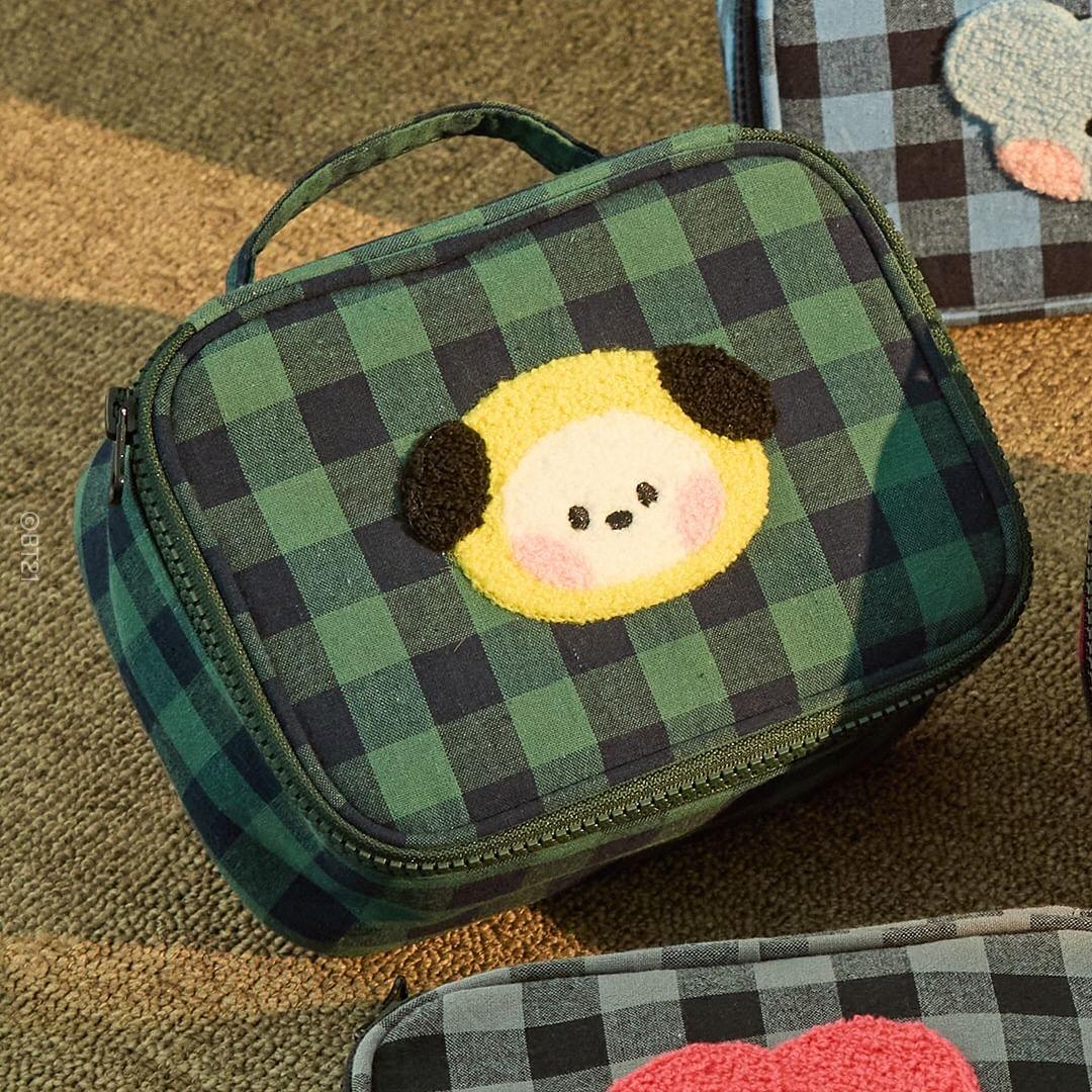 BT21 Minini Chekered Pouch