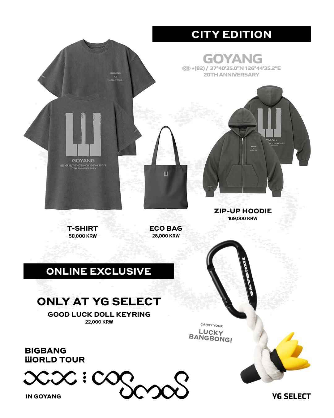 Bigbang World Tour Merch Goyang