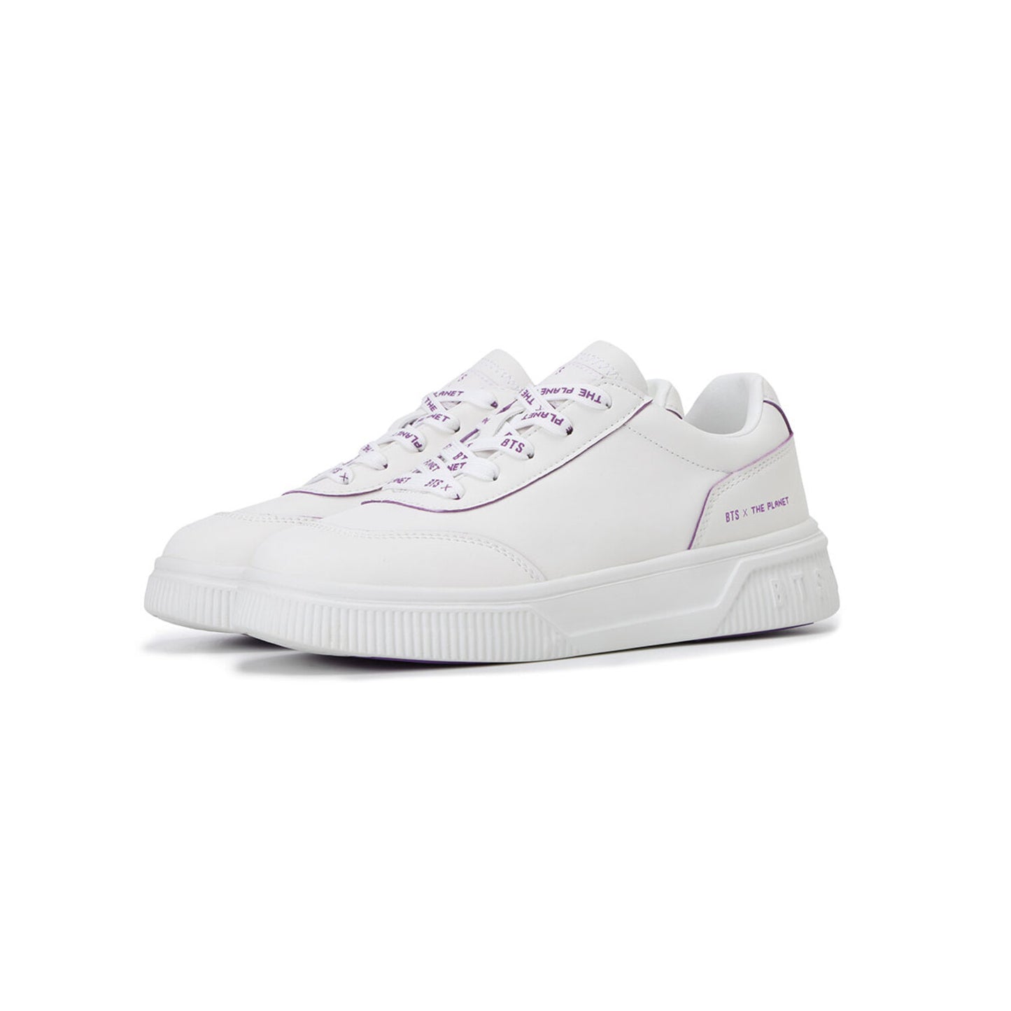 BTS x The Planet White Edge Sneakers