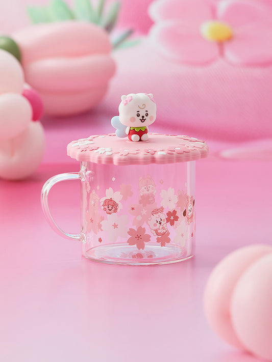 BT21 Spring Fairy GLASS UP & LID (11oz
