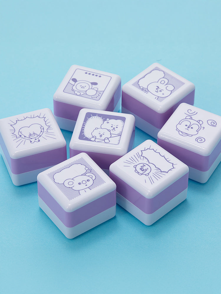 BT21 Today's Face Random Bubble Stamp