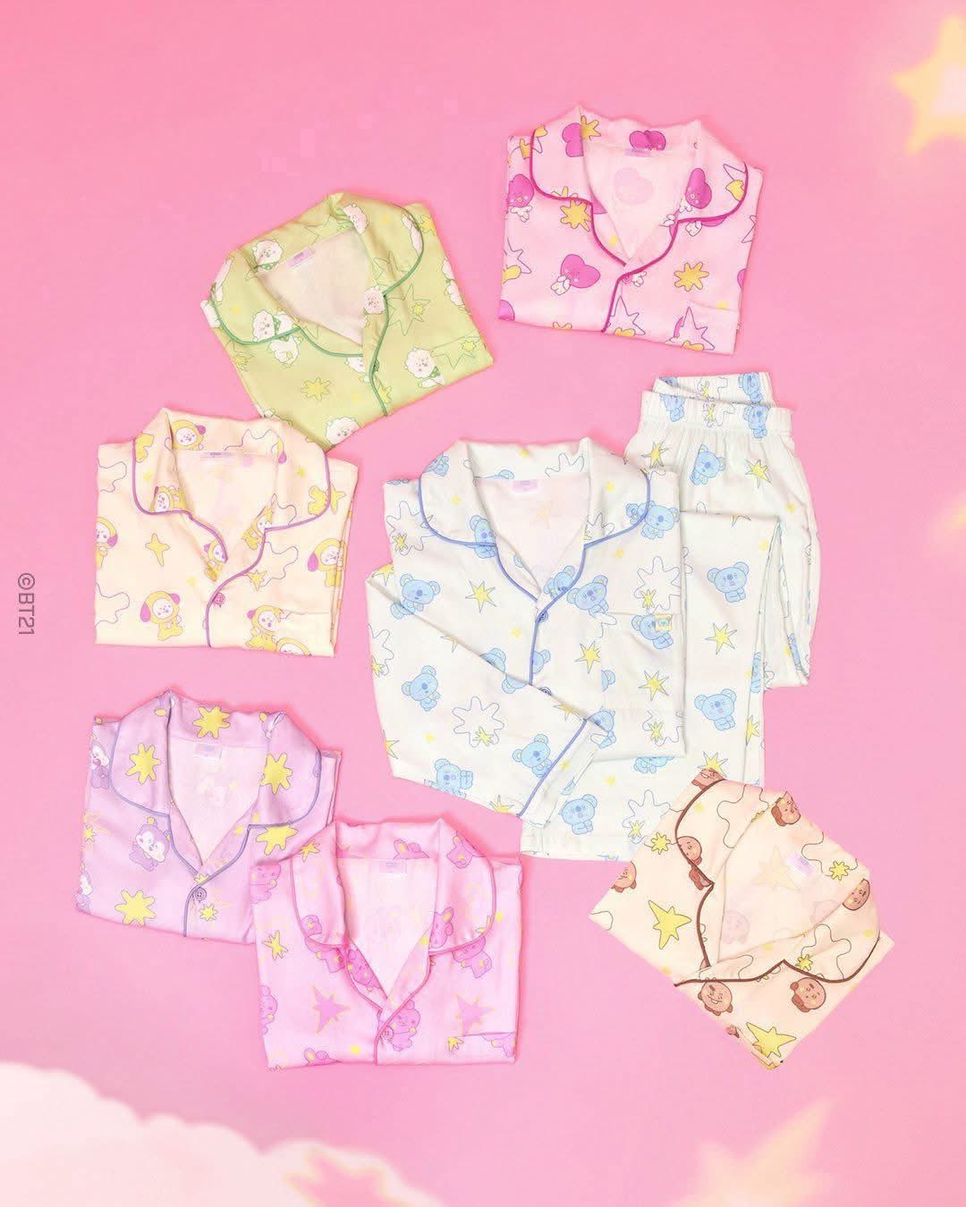 BT21 The Journey Pyjama Set