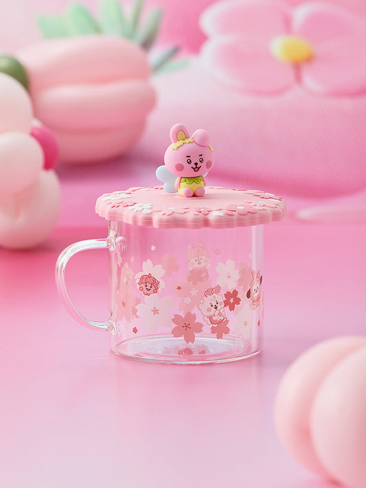 BT21 Spring Fairy GLASS UP & LID (11oz