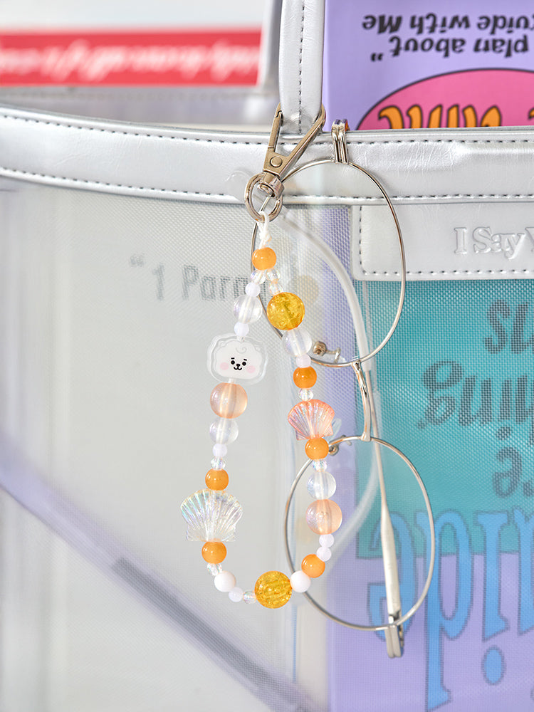 BT21 Baby Pearl Bead Keychain
