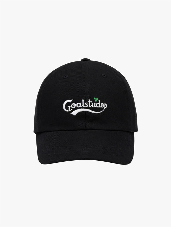 GOAL STUDIO VINTAGE BALL CAP-BLACK (Worn by Byeonwooseok)