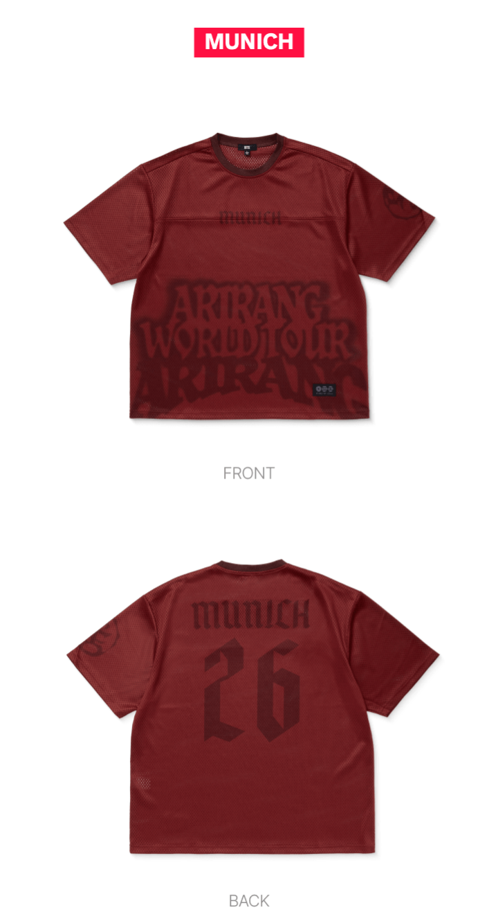 BTS Tour Jersey_Europe