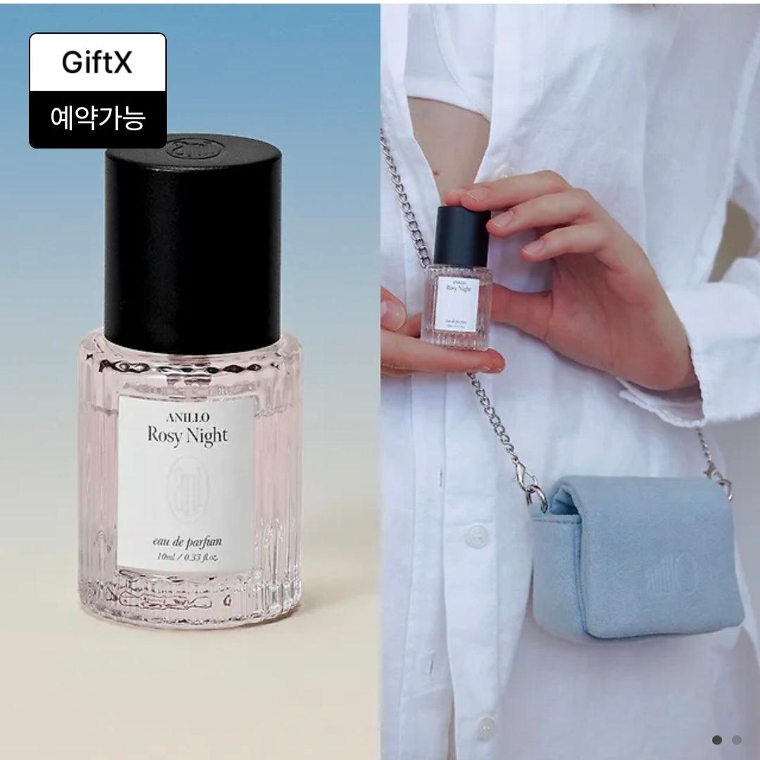 Anllio Eau de Parfume+Blue Suede Chain Bag SET