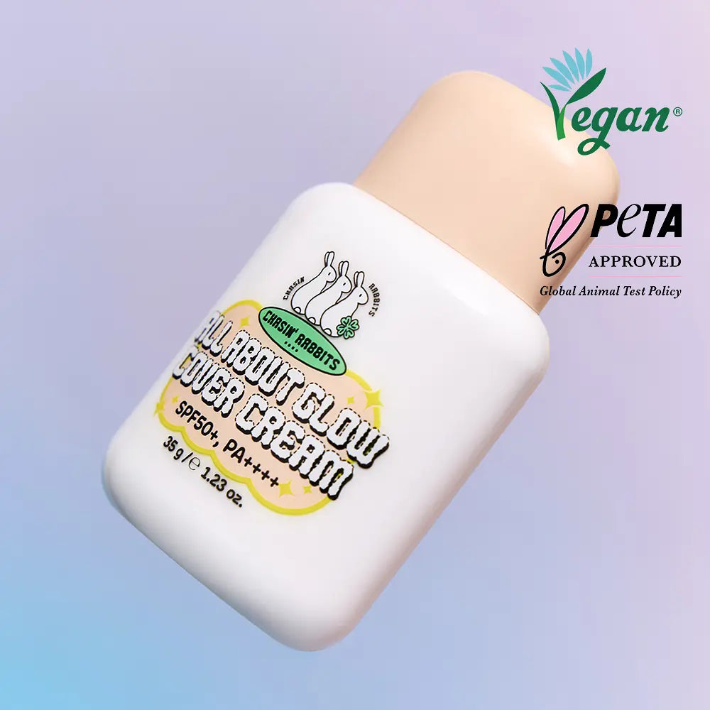 Chasing Rabbit All About Glow Cover Cream 35g Special (Large Puff) - Kgifts.shop