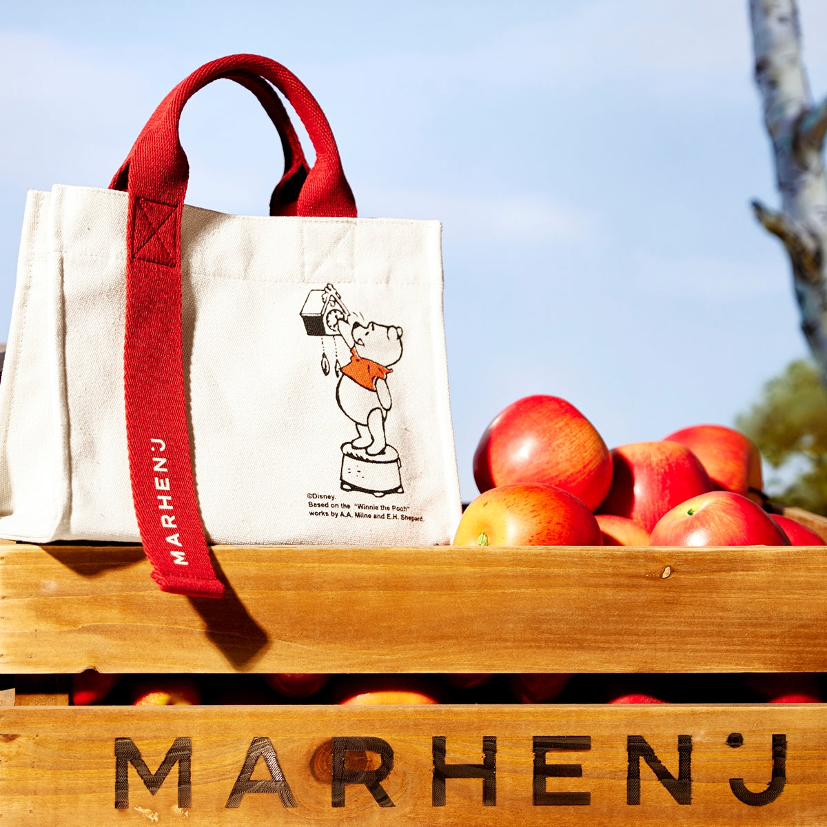Marhen: J x Disney Winnie the Pooh Rico Mini Bag Ivory