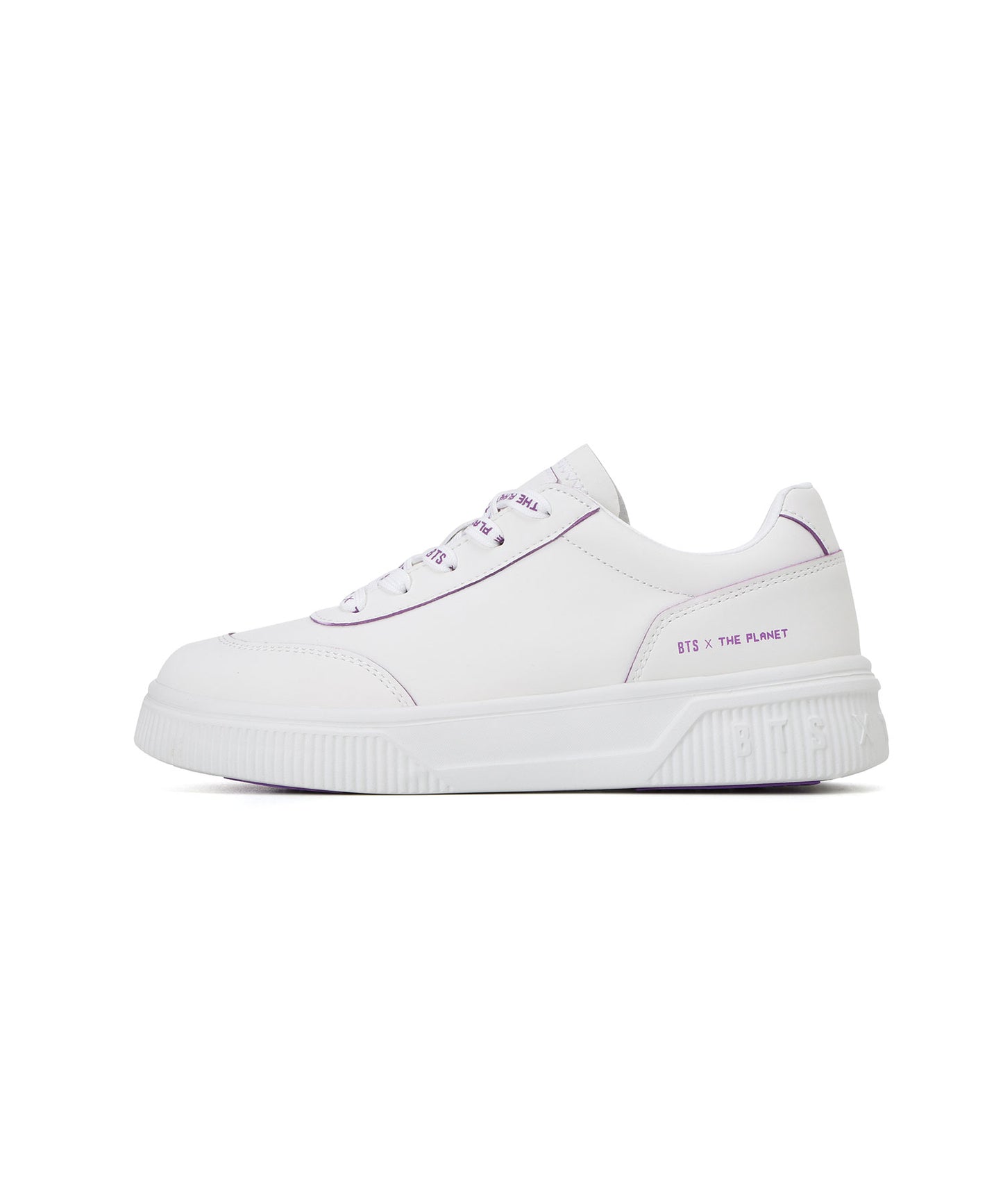 BTS x The Planet White Edge Sneakers