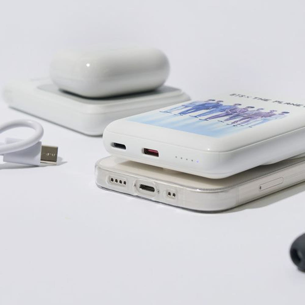 BTS 20W Fast Charging MagSafe Wireless Power Bank 5000mAH