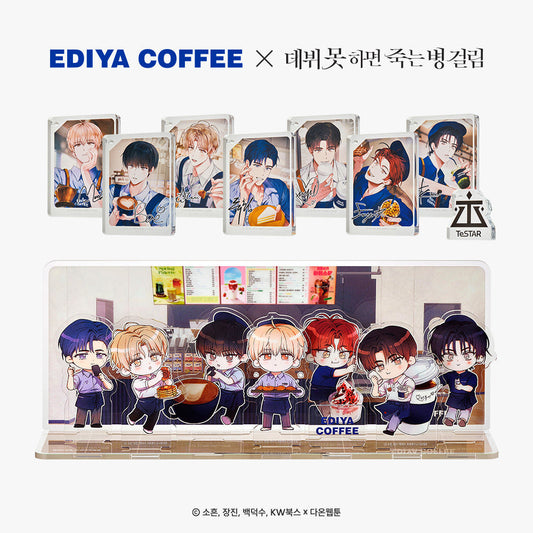 EDIYA X TeSTAR Acrylic Stand Set / Diorama Stand