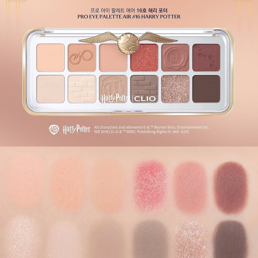 Harry Potter x Clio Pro Eye Palette Air