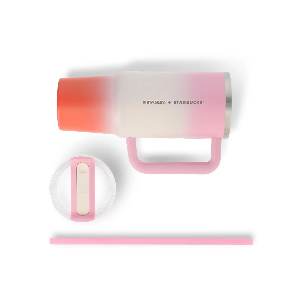 Starbucks + Stanley Pink Gradient Stainless Steel Cold Cup 30oz