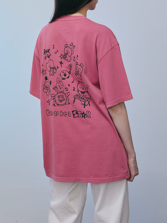 BT21 Band Short Sleeve T-Shirt