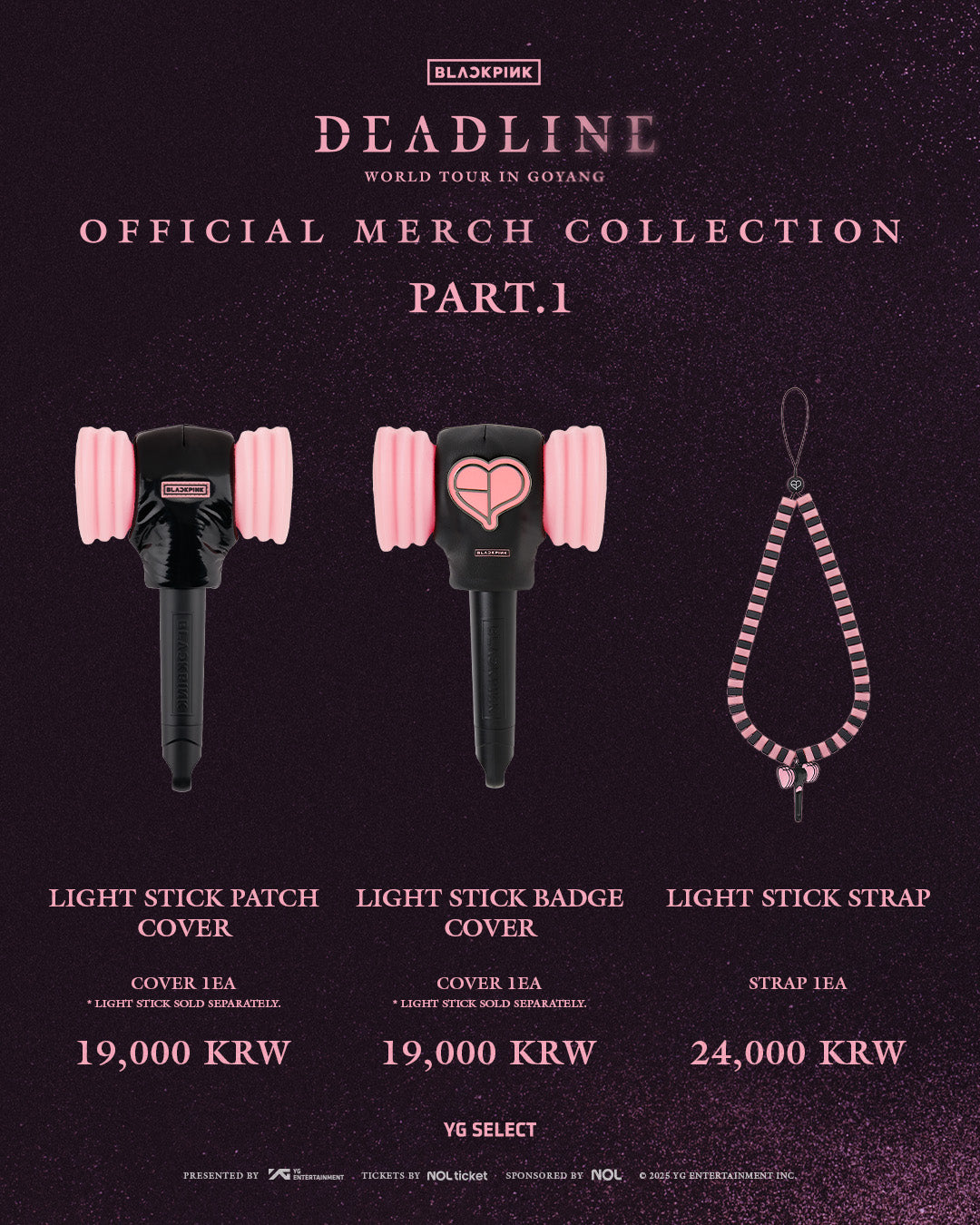 BLACKPINK World Tour "Deadline" Official Merch Part 1