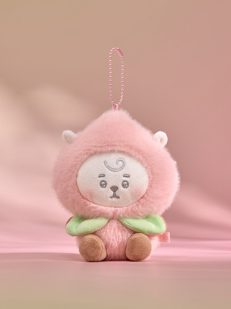 BT21 PEACH HOLIC PLUSH KEYRING